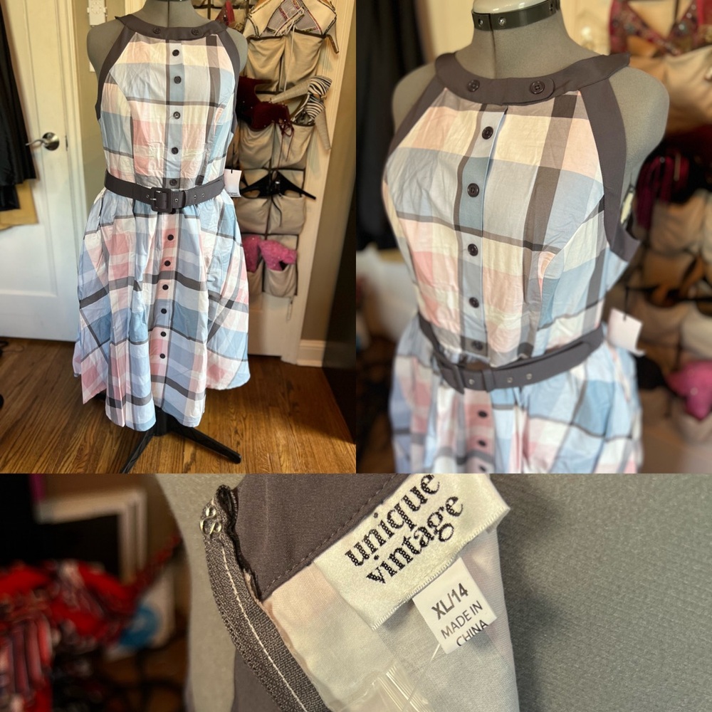 Unique Vintage dress, new with tags!